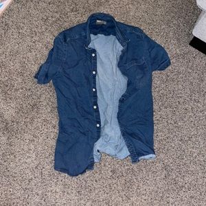 Denim Button Down